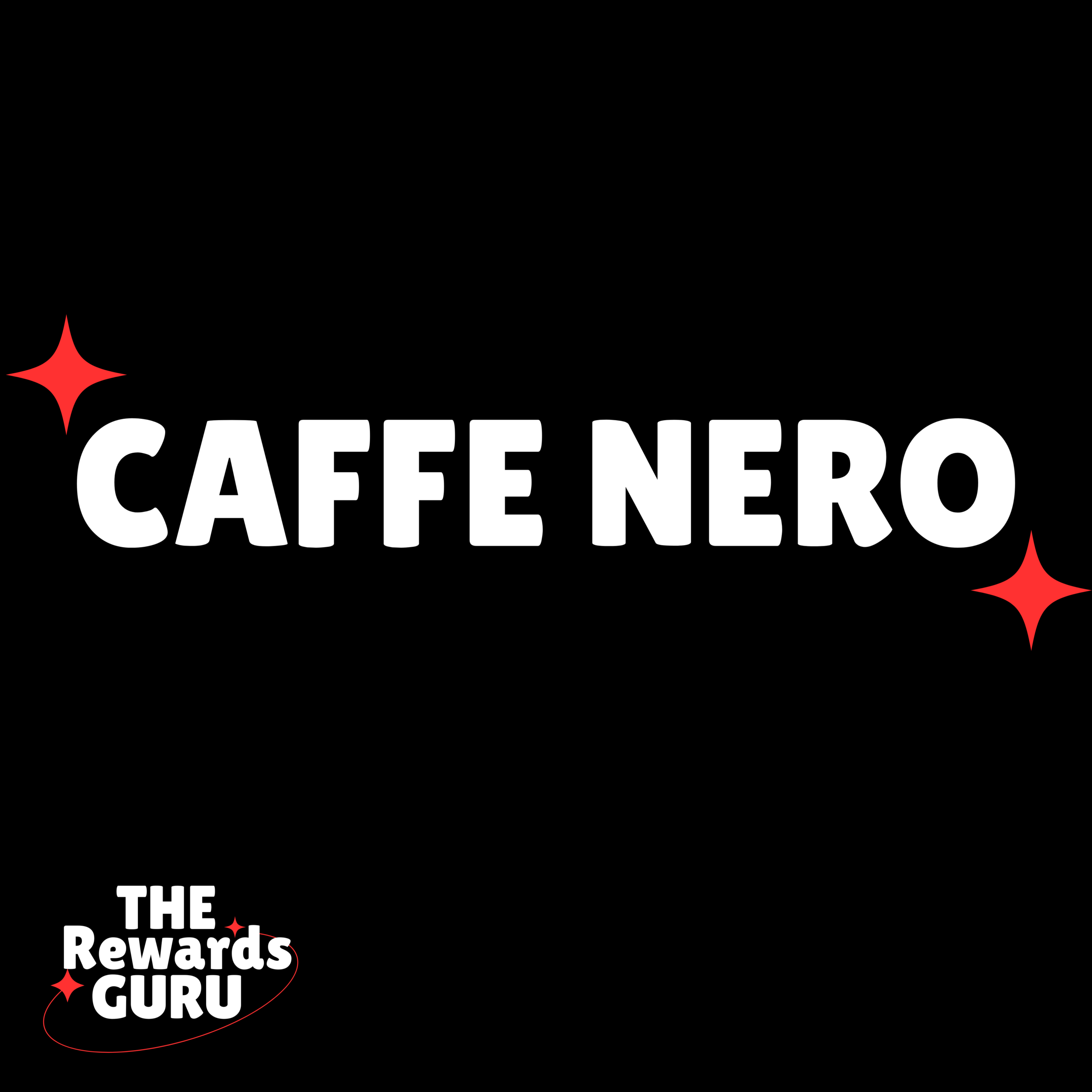Caffe Nero Reward Card: Free Welcome Drink for New Members